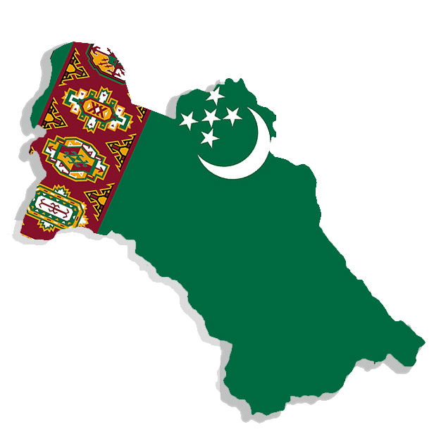 Turkmenistan Flag