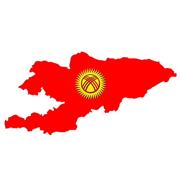 kyrgyzstan Flag