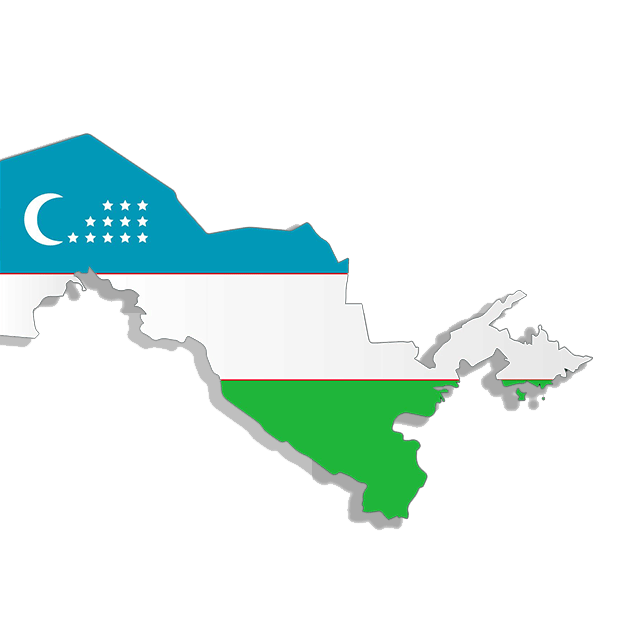 uzbekistan Flag